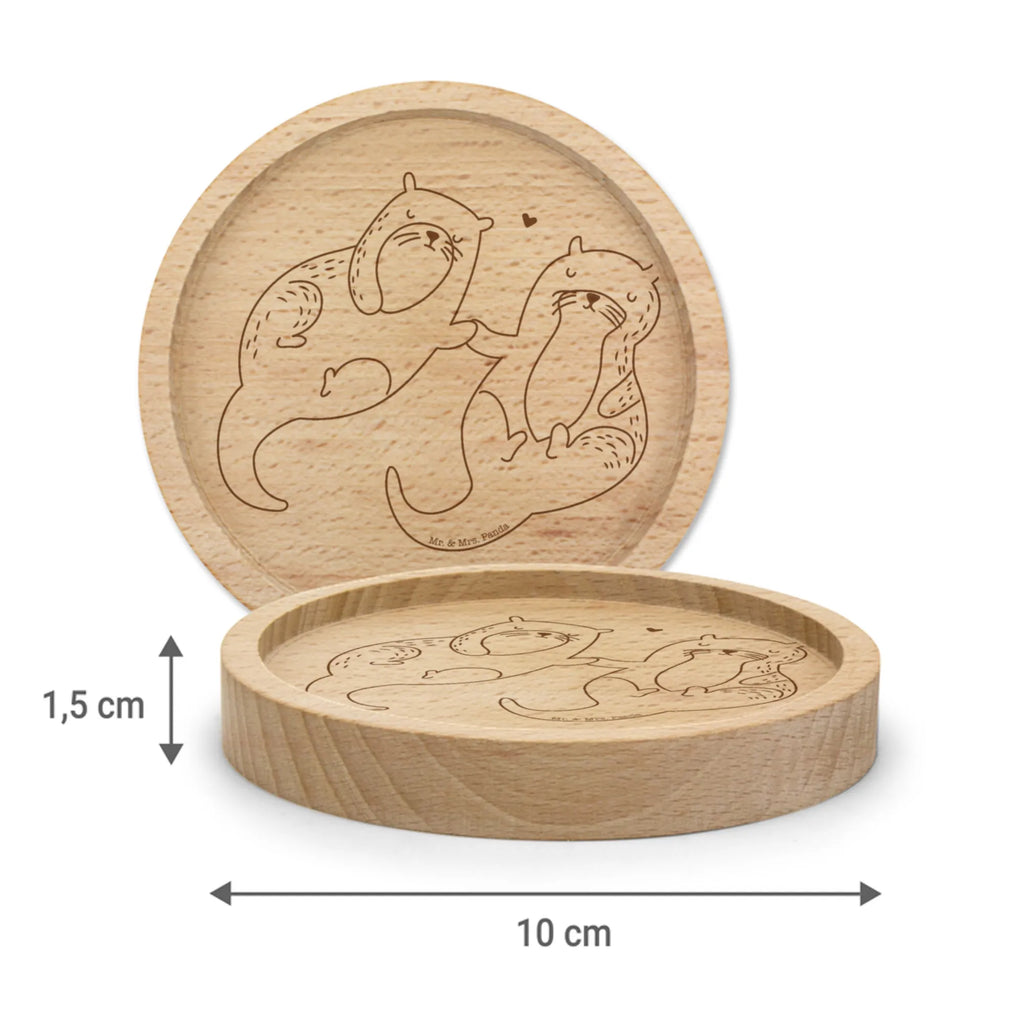 Holz Untersetzer Otter Hände halten Holz Untersetzer, Gravierte Untersetzer, Untersetzer graviert, Untersetzer, Otter, Fischotter, Seeotter, Otter Seeotter See Otter