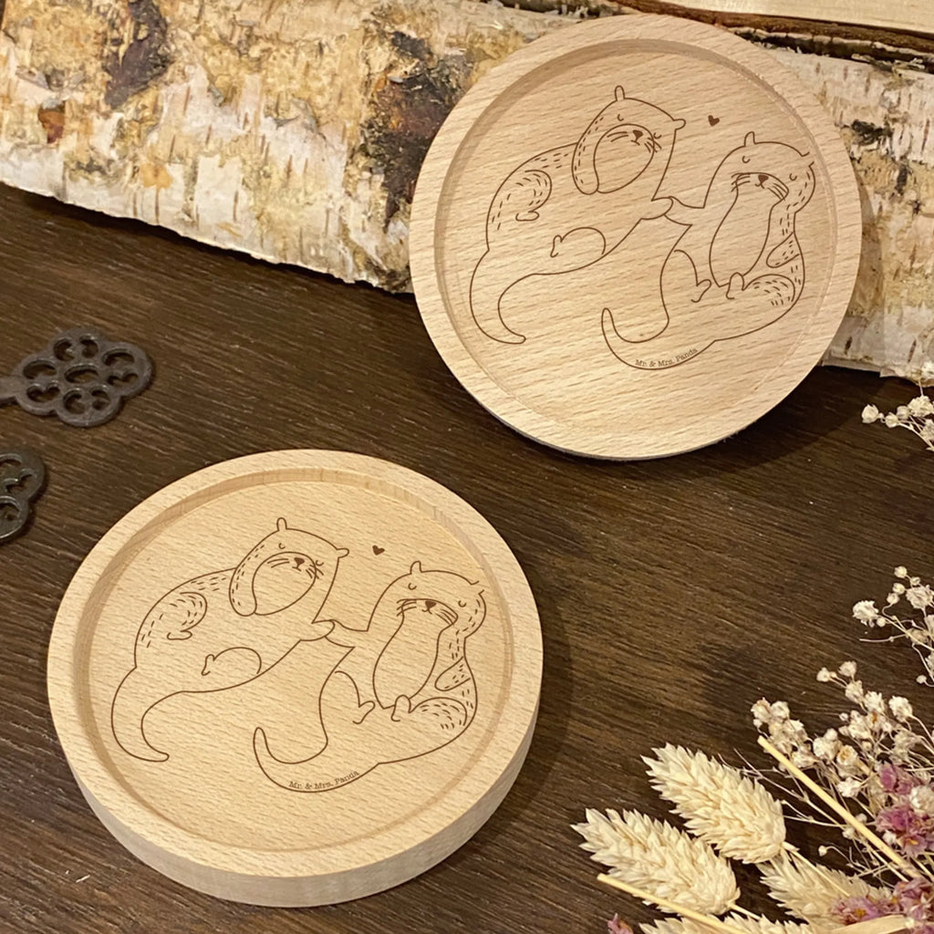 Holz Untersetzer Otter Hände halten Holz Untersetzer, Gravierte Untersetzer, Untersetzer graviert, Untersetzer, Otter, Fischotter, Seeotter, Otter Seeotter See Otter