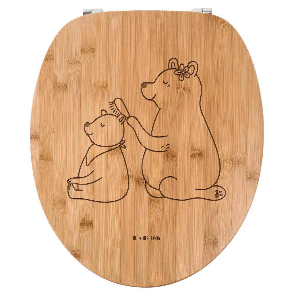 Deska sedesowa niedźwiedź dziecko Rodzina, Dzień Ojca, Dzień Matki, brat, siostra, mama, tata, babcia, dziadek