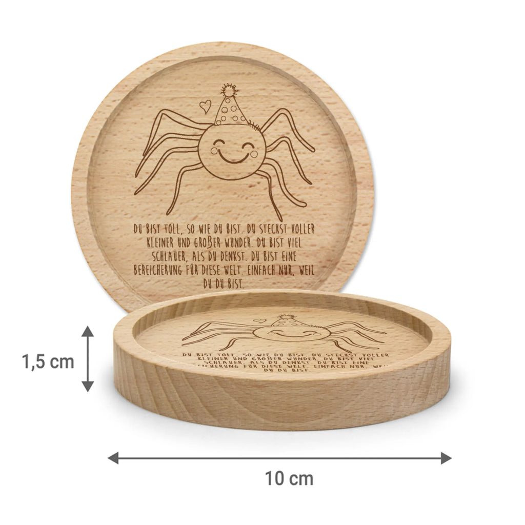 Holz Untersetzer Spinne Agathe Party Holz Untersetzer, Gravierte Untersetzer, Untersetzer, Untersetzer graviert, Spinne Agathe, Spinne, Agathe, Videos, Merchandise, Wunder, Motivation, Selbstliebe, Glück