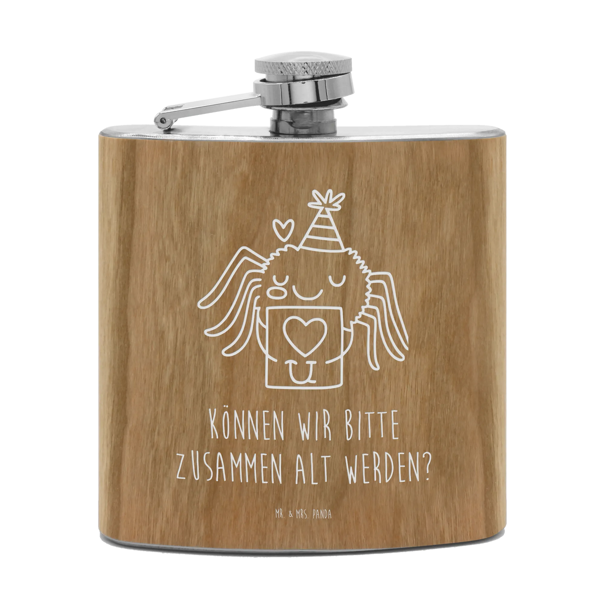 Hipflask Spider Agathe Letter Spider Agathe, Spider
