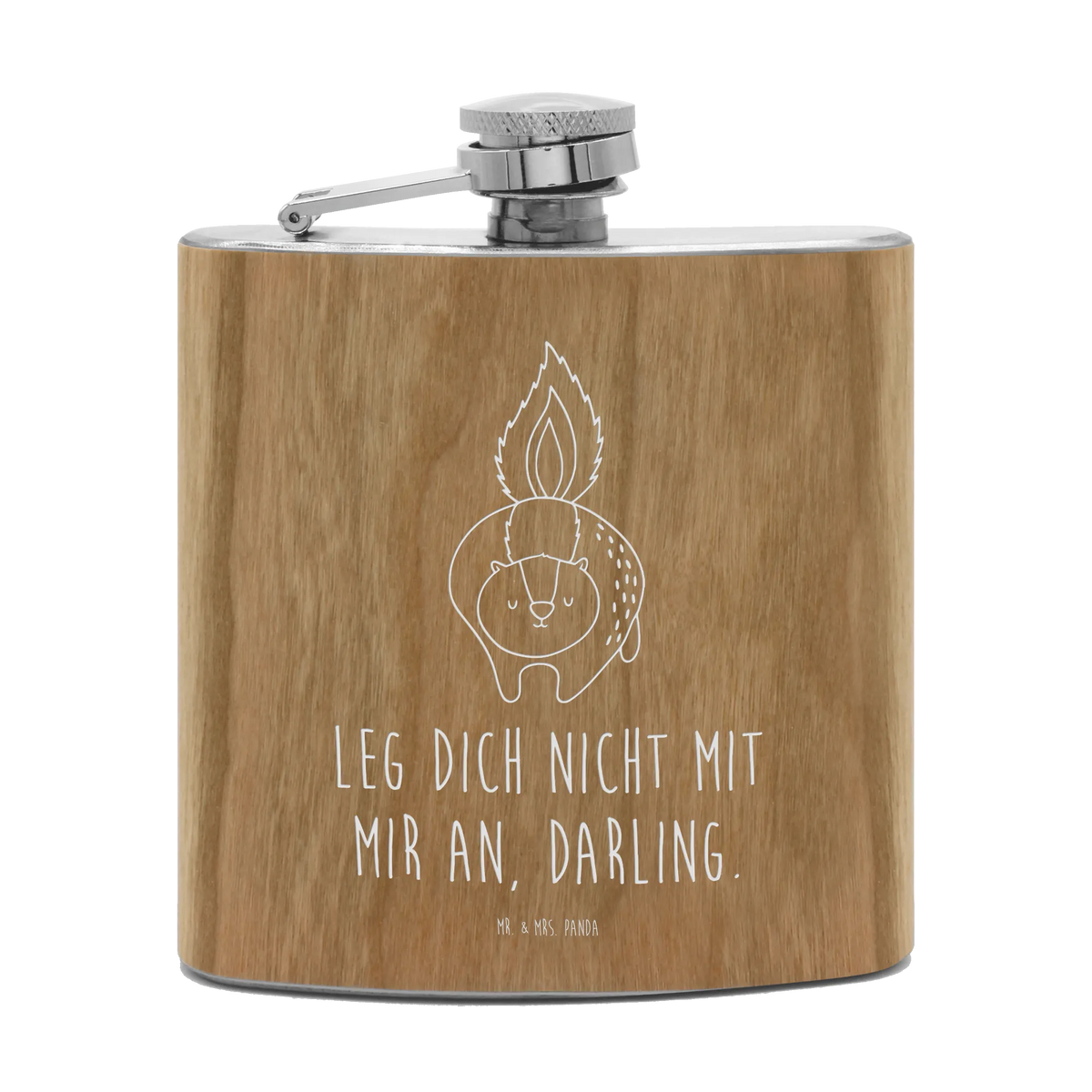 Hipflask skunk attack Skunk, stinky, wild animal, angry, skunk, stinker, predator, threatening