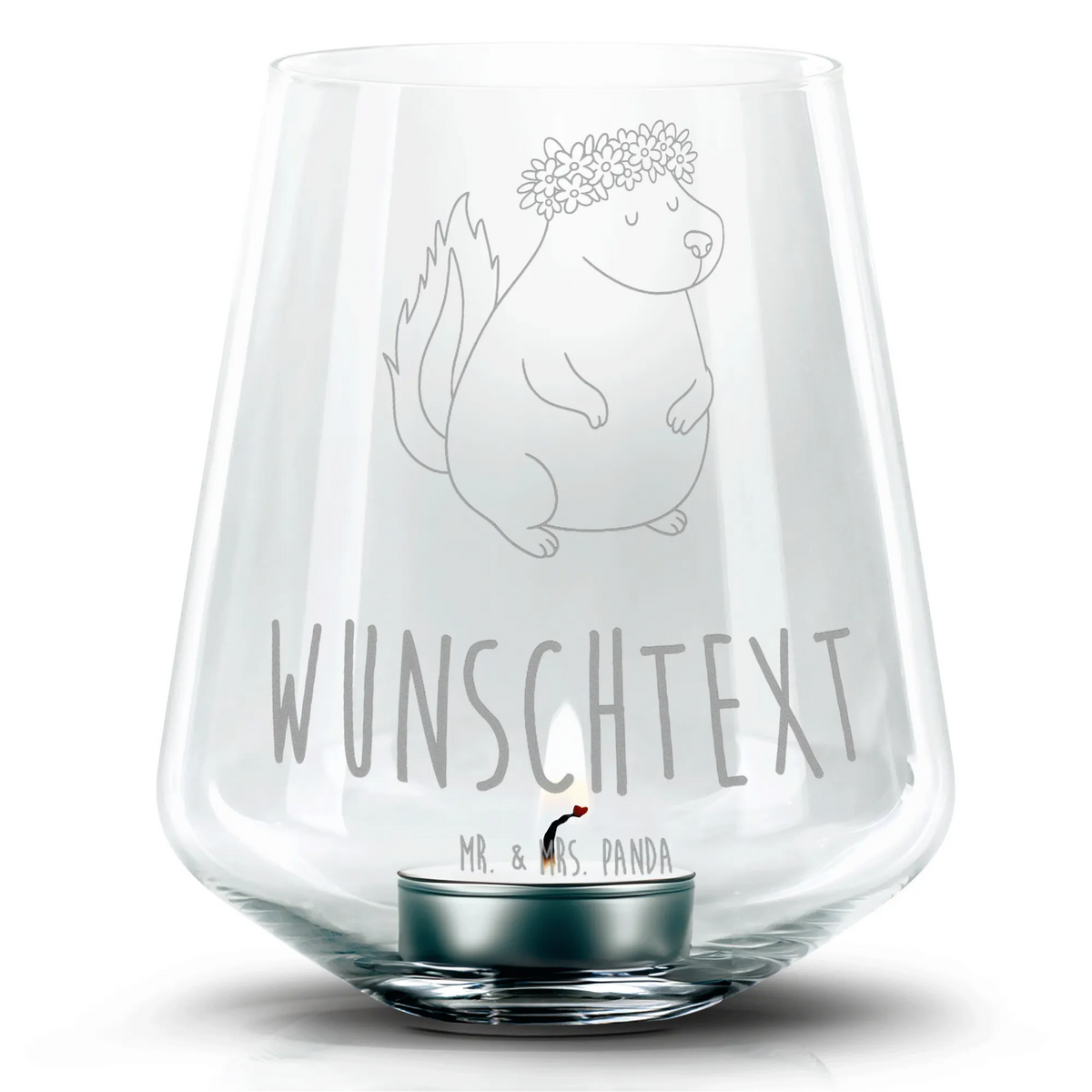 Personalized Engraved Lantern skunk Girl Skunk, Namaste, Laugh, Stinker, Yoga, Predator, Live, Stinky, Wild animal, Love