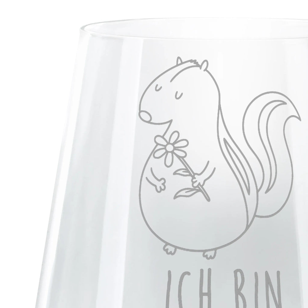 Engraved Wind Light skunk flower Skunk, stinker, dreamy, dreams, predator, stink, daydreamer, wild animal, skunk