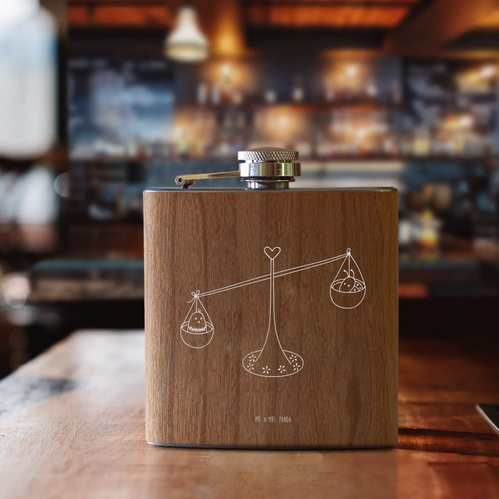 Hipflask Star sign Scale constellations, birthdays, astrology, zodiac, date of birth, month of birth, gift September, birthday October, ladybird, Libra gift, Libra, bumble bee, bee, Libra zodiac sign, gift October, balance, birthday September