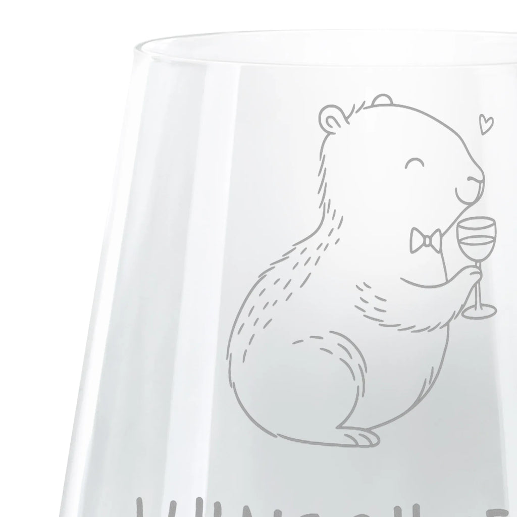 Personalized Engraved Lantern Capybara wine small animals, cute, funny, cute animal motives, hand drawn, small world, funny sayings, good mood, happy, gifts, gift ideas, special gifts, animal lover, card