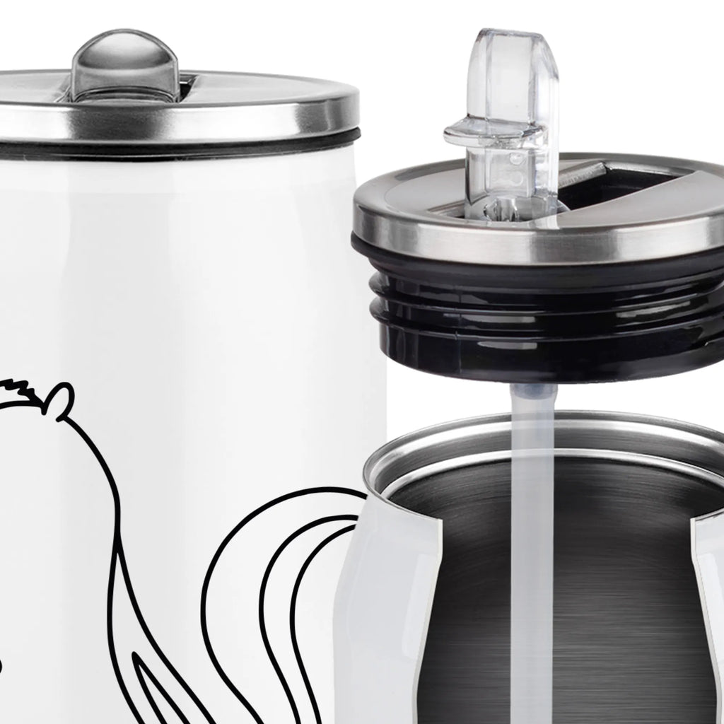 Personalizowane puszki napojowe i butelka do picia skunks kwiat Stinktier, Skunk