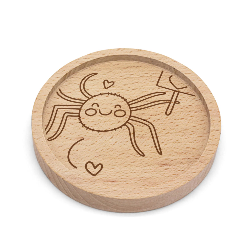 Holz Untersetzer Spinne Agathe Motivation Untersetzer graviert, Holz Untersetzer, Gravierte Untersetzer, Untersetzer, Spinne Agathe, Spinne, Agathe, Videos, Merchandise, Dankeschön, Glück, Liebe, Vertrauen, Motivation