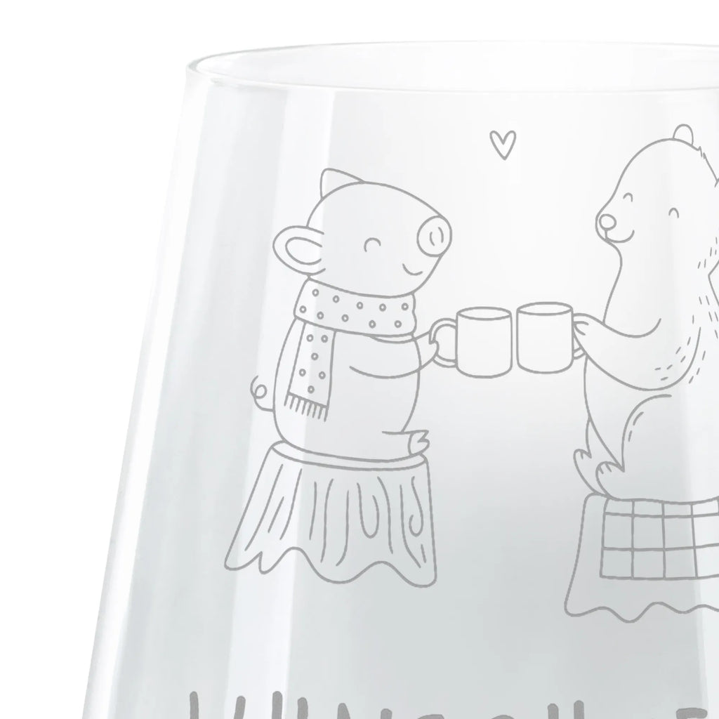 Personalized Engraved Lantern Glowing Pig Bash Winter, Christmas, Christmas time, snow