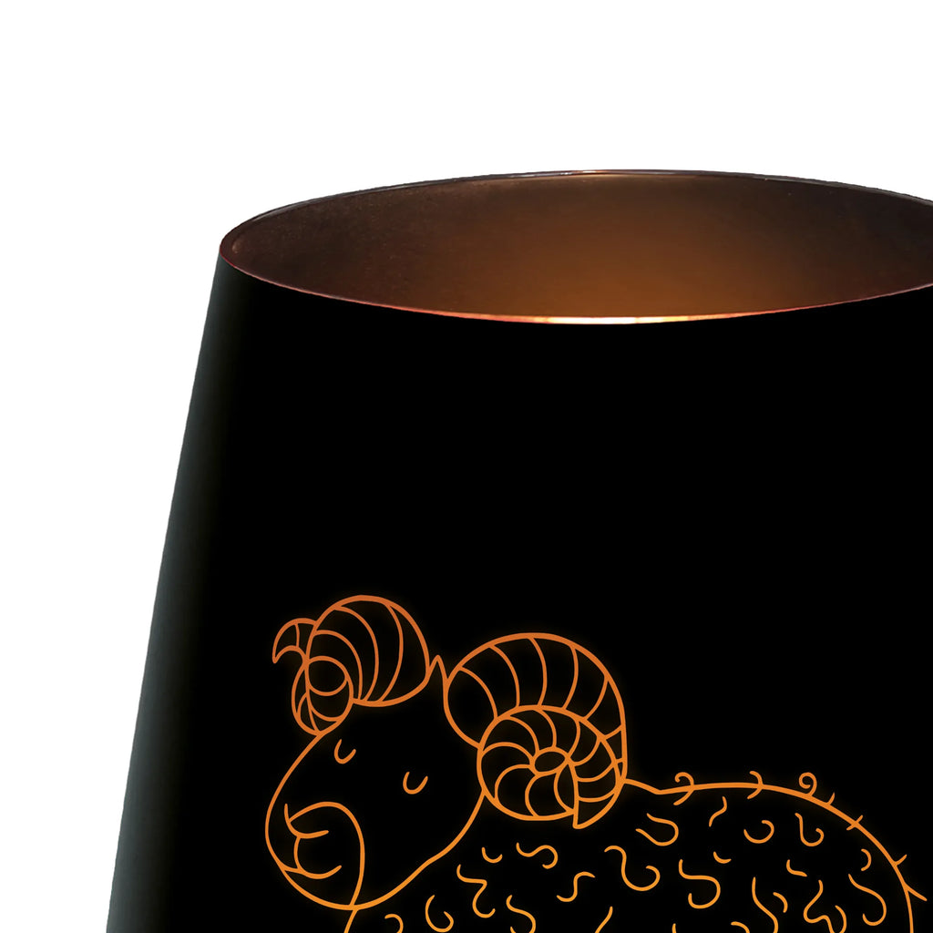 Złoty świecznik spersonalizowany znak zodiaku Baran Znak zodiaku, gwiazdozbiór, horoskop, astrologia, ascendent