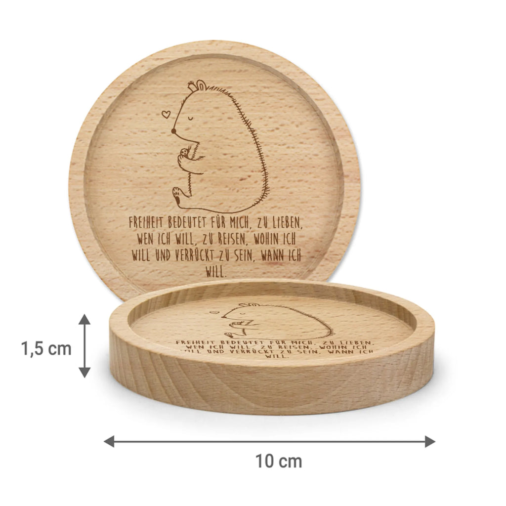 Holz Untersetzer Bär Marienkäfer Untersetzer graviert, Untersetzer, Gravierte Untersetzer, Holz Untersetzer, Bär, Teddy, Teddybär, Motivation, Liebe, Das Leben ist schön, Freiheit, Marienkäfer