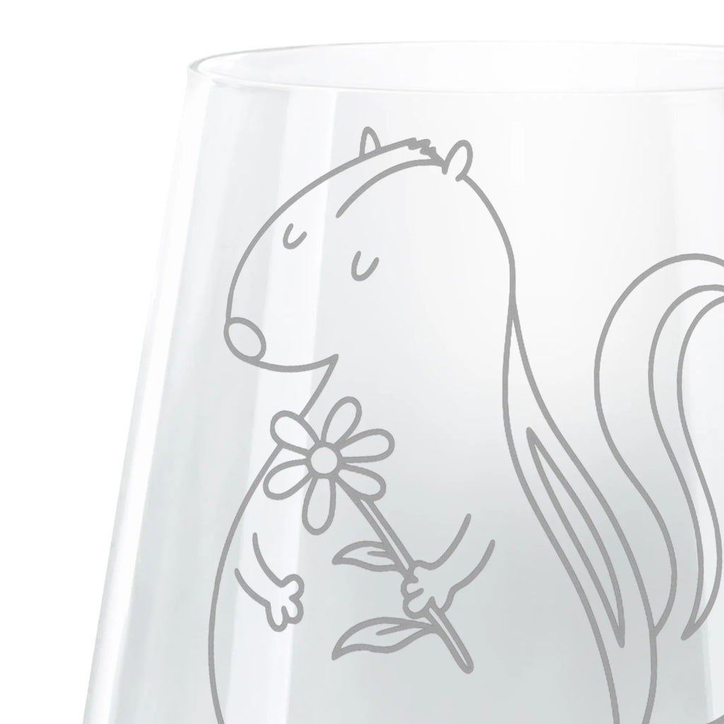 Engraved Wind Light skunk flower Skunk, stinker, dreamy, dreams, predator, stink, daydreamer, wild animal, skunk