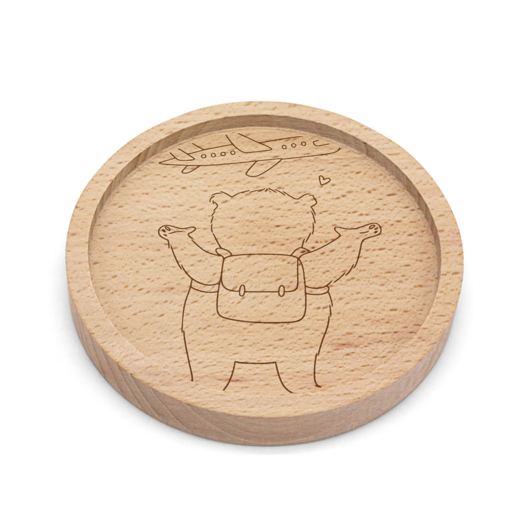 Holz Untersetzer Bär Flugzeug Gravierte Untersetzer, Holz Untersetzer, Untersetzer graviert, Untersetzer, Liebe, Partner, Freund, Freundin, Ehemann, Ehefrau, Heiraten, Verlobung, Heiratsantrag, Liebesgeschenk, Jahrestag, Hocheitstag, Hochzeitstag, Geschenk für Frauen, Mitbringsel, für Männer, Liebesbeweis, Geschenk für Freundin, Valentinstag, Geschenk für Partner, für Ehemann