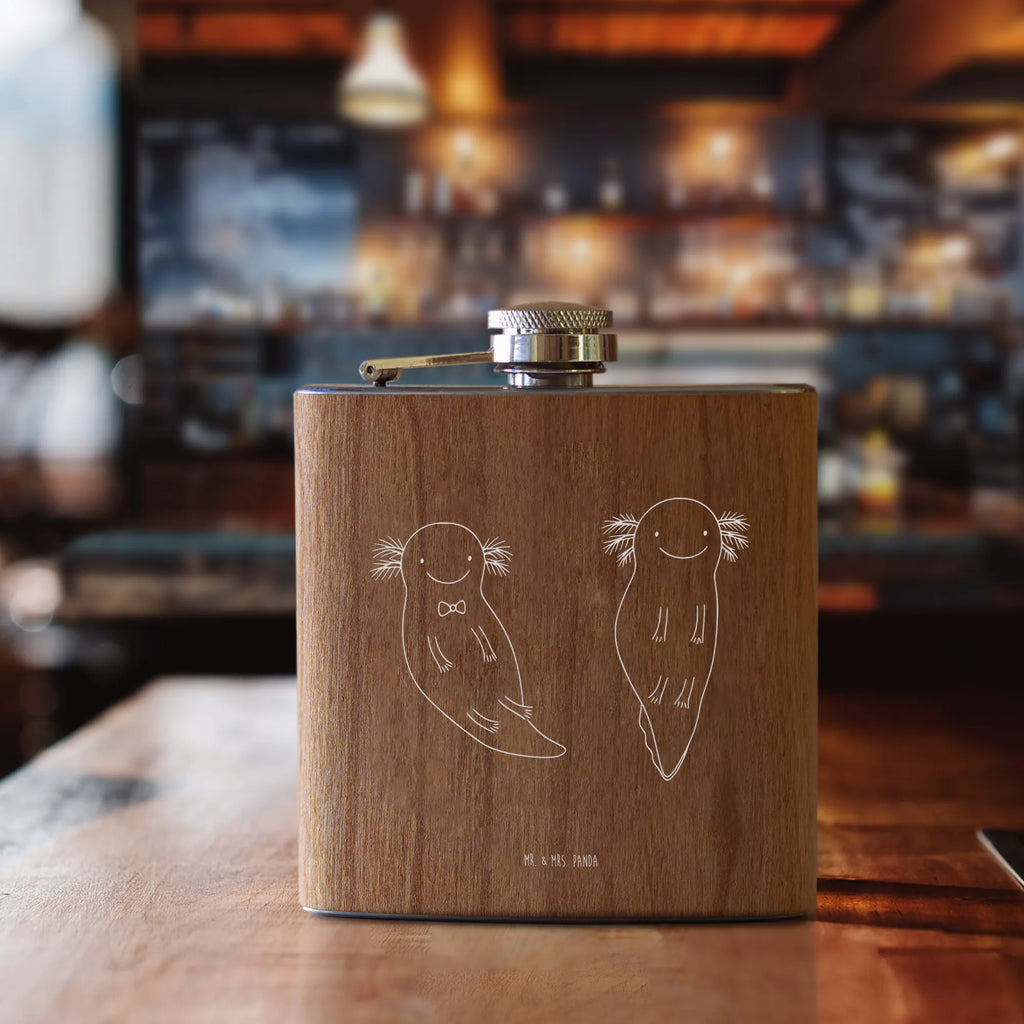 Hipflask axolotl Love Love, Loving, Two, Together, Marriage, Engagement, Proposal of marriage, Love gift, gift for her, gift for him, anniversary gift, Valentine&#39;s Day Gift for Women Love Gift Anniversary Wedding Anniversary Party Favor Gift for Girlfriend Gift for Partner Boyfriend Gift Token of Love for Men for Husband