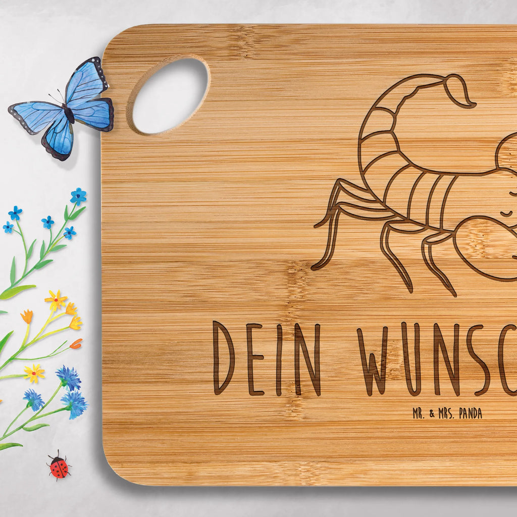 Spersonalizowana deska do krojenia znak zodiaku Skorpion Znak zodiaku, gwiazdozbiór, horoskop, astrologia, ascendent