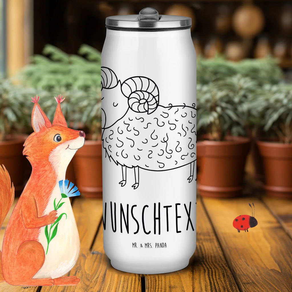 Personalized Beverage Cans Drinking Bottle Star sign Aries constellations, birthdays, astrology, zodiac, date of birth, month of birth, ram, March gift, April gift, Aries gift, March birthday, Aries star sign, April birthday