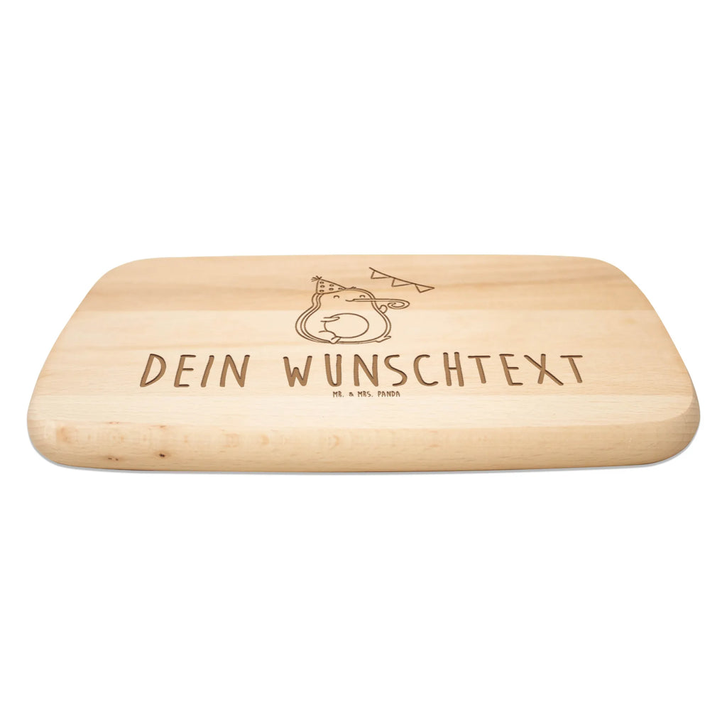 Personalised serving board avocado party time avocado, vegetables