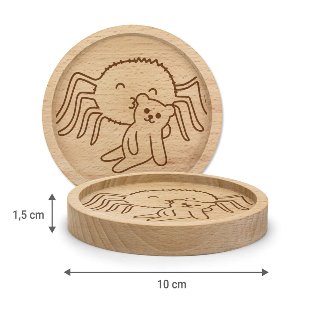 Holz Untersetzer Spinne Agathe Teddy Untersetzer, Gravierte Untersetzer, Untersetzer graviert, Holz Untersetzer, Spinne Agathe, Spinne, Agathe, Videos, Merchandise, Liebesgeschenk, Miteinander, Dankeschön, Freundschaft, Teddy, Treue, Liebesbeweis, Verliebt