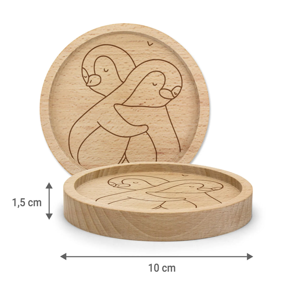 Holz Untersetzer Pinguine Kuscheln Untersetzer, Untersetzer graviert, Gravierte Untersetzer, Holz Untersetzer, Liebe, Partner, Freund, Freundin, Ehemann, Ehefrau, Heiraten, Verlobung, Heiratsantrag, Liebesgeschenk, Jahrestag, Hocheitstag, für Ehemann, Geschenk für Frauen, für Männer, Geschenk für Partner, Valentinstag, Geschenk für Freundin, Liebesbeweis, Hochzeitstag, Mitbringsel