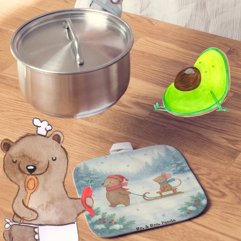2er Set Topflappen  Bär und Maus Schlitten Design Topflappen, Topfuntersetzer, Ofenhandschuh, Topflappen Set, Topflappen lustig, Topflappen mit Spruch, Ofenhandschuhe, Topfhandschuhe, Topfhandschuh, Topflappenset, Topflappen 2er Set, Schöne Topflappen, Winter, Weihnachten, Weihnachtsdeko, Nikolaus, Advent, Heiligabend, Wintermotiv