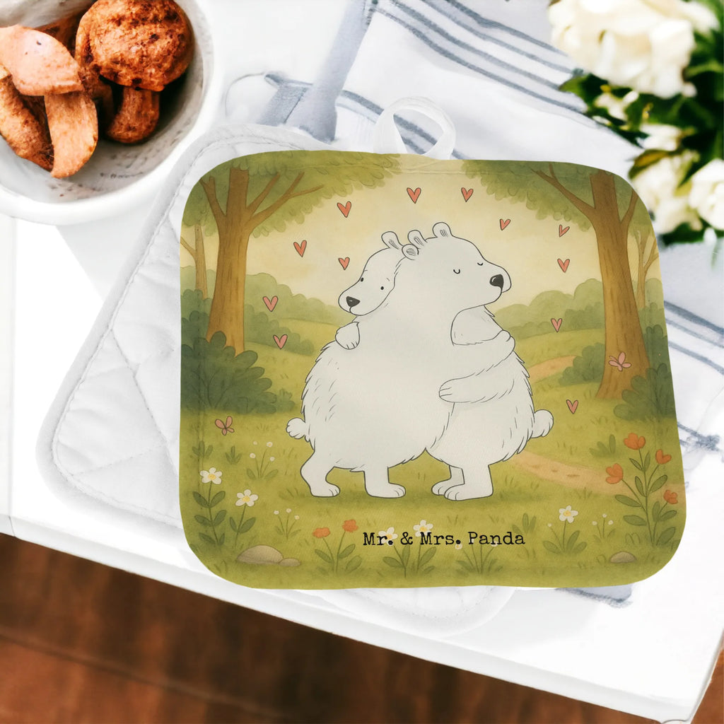 2er Set Topflappen  Eisbär Umarmen Design Topflappen, Topfuntersetzer, Ofenhandschuh, Topflappen Set, Topflappen lustig, Topflappen mit Spruch, Ofenhandschuhe, Topfhandschuhe, Topfhandschuh, Topflappenset, Topflappen 2er Set, Schöne Topflappen, Tiermotive, Gute Laune, lustige Sprüche, Tiere