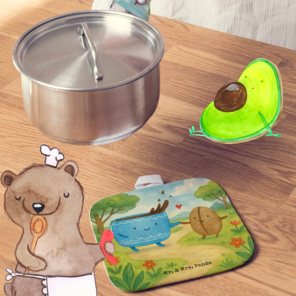 2er Set Topflappen  Kaffee Bohne Design Topflappen, Topfuntersetzer, Ofenhandschuh, Topflappen Set, Topflappen lustig, Topflappen mit Spruch, Ofenhandschuhe, Topfhandschuhe, Topfhandschuh, Topflappenset, Topflappen 2er Set, Schöne Topflappen, Tiermotive, Gute Laune, lustige Sprüche, Tiere, Kaffee, Kaffeebohne, Genuss, Zufriedenheit, Glück