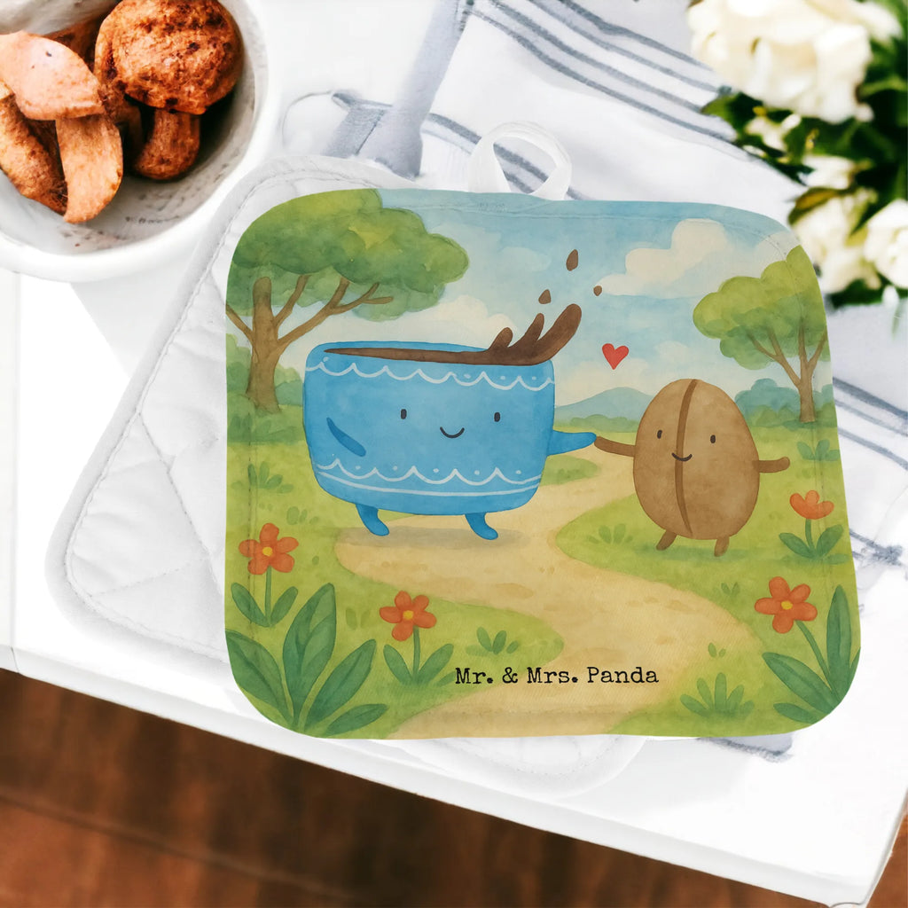 2er Set Topflappen  Kaffee Bohne Design Topflappen, Topfuntersetzer, Ofenhandschuh, Topflappen Set, Topflappen lustig, Topflappen mit Spruch, Ofenhandschuhe, Topfhandschuhe, Topfhandschuh, Topflappenset, Topflappen 2er Set, Schöne Topflappen, Tiermotive, Gute Laune, lustige Sprüche, Tiere, Kaffee, Kaffeebohne, Genuss, Zufriedenheit, Glück