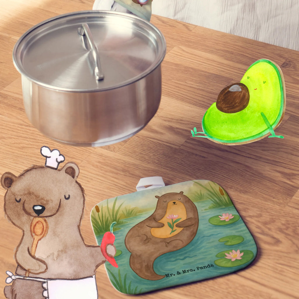 2er Set Topflappen  Otter Seerose Design Topflappen, Topfuntersetzer, Ofenhandschuh, Topflappen Set, Topflappen lustig, Topflappen mit Spruch, Ofenhandschuhe, Topfhandschuhe, Topfhandschuh, Topflappenset, Topflappen 2er Set, Schöne Topflappen, Otter, Fischotter, Seeotter, Otter Seeotter See Otter