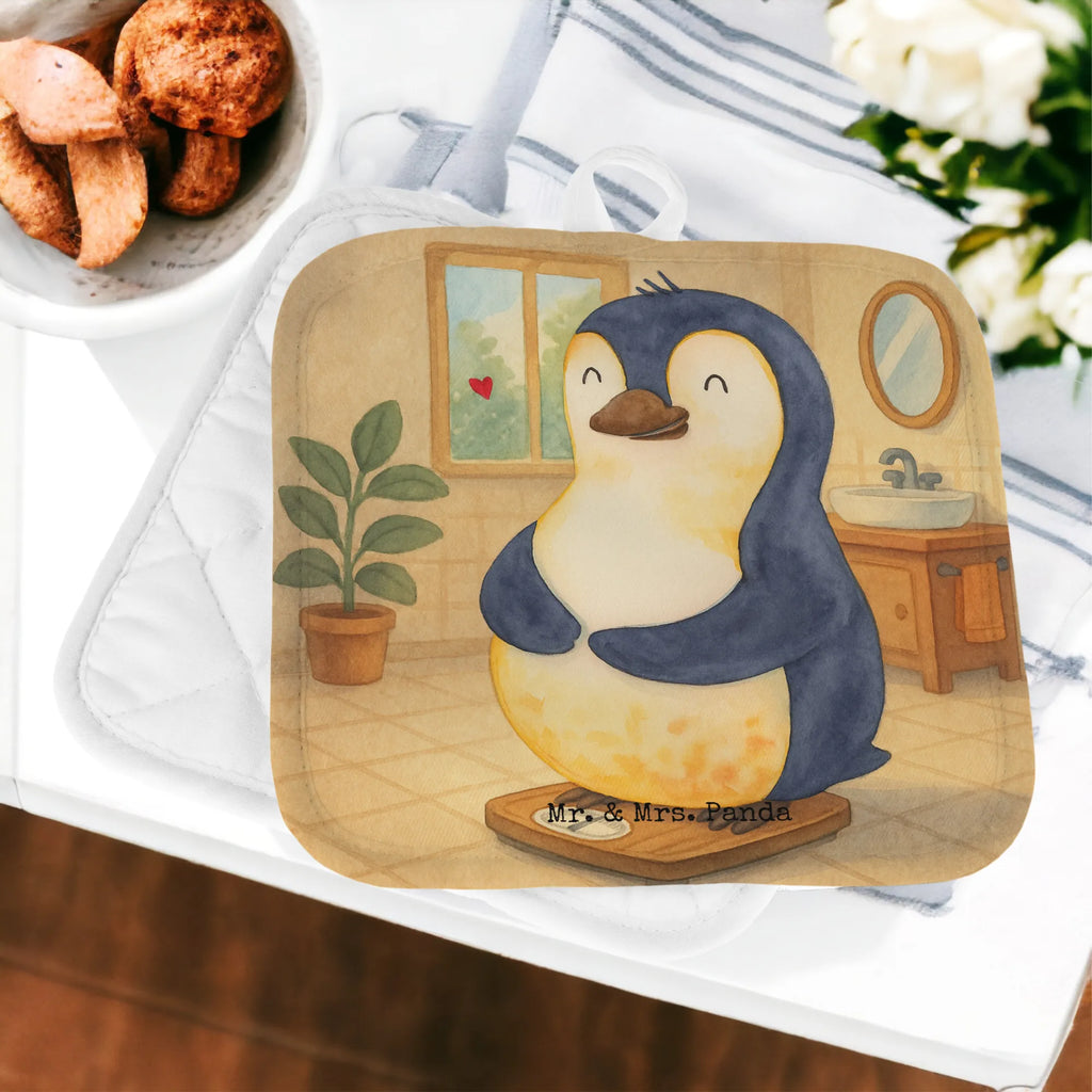 2er Set Topflappen  Pinguin Diät Design Topflappen, Topfuntersetzer, Ofenhandschuh, Topflappen Set, Topflappen lustig, Topflappen mit Spruch, Ofenhandschuhe, Topfhandschuhe, Topfhandschuh, Topflappenset, Topflappen 2er Set, Schöne Topflappen, Pinguin, Pinguine, Diät, Abnehmen, Abspecken, Gewicht, Motivation, Selbstliebe, Körperliebe, Selbstrespekt