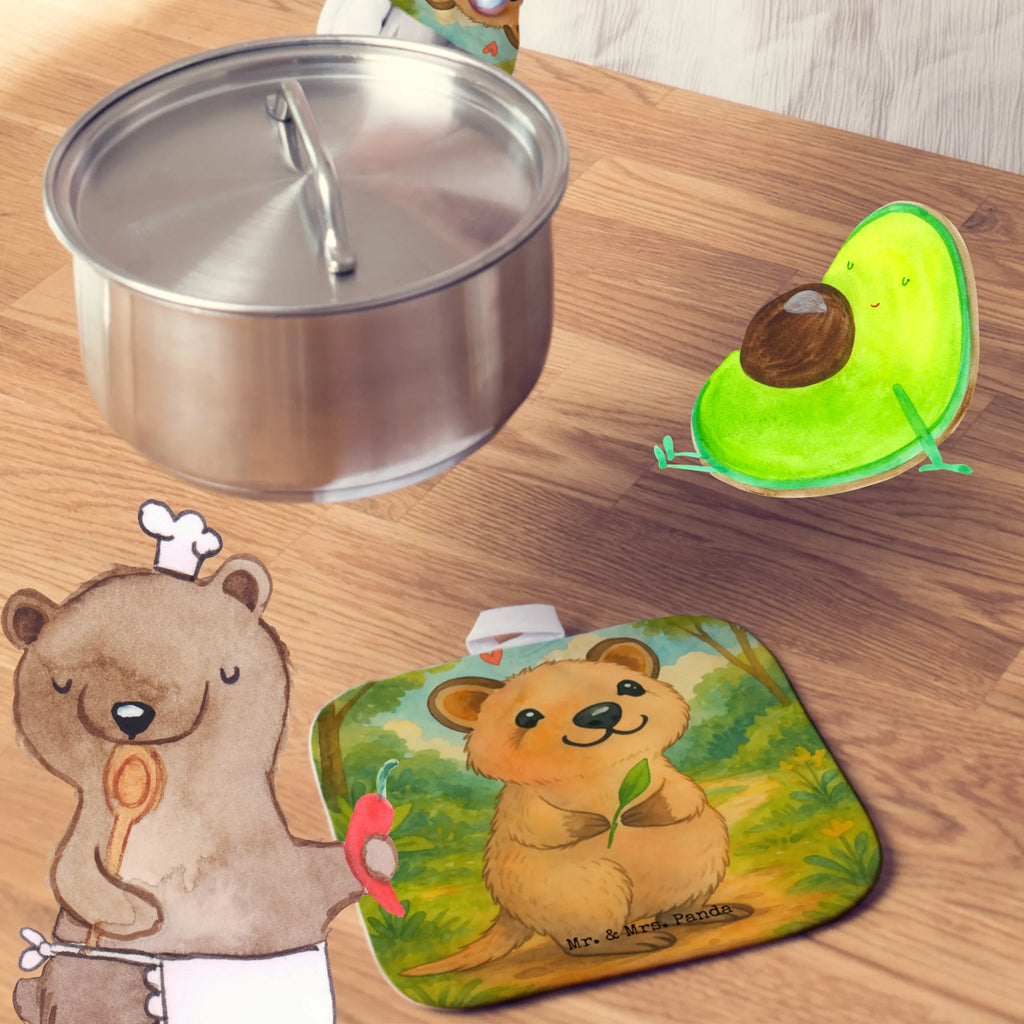 2er Set Topflappen  Quokka Happy Design Topflappen, Topfuntersetzer, Ofenhandschuh, Topflappen Set, Topflappen lustig, Topflappen mit Spruch, Ofenhandschuhe, Topfhandschuhe, Topfhandschuh, Topflappenset, Topflappen 2er Set, Schöne Topflappen, Tiermotive, Gute Laune, lustige Sprüche, Tiere, Quokka, Verschieben, Aufschieberitis, Lustiger Spruch, Niedliches Tier, Dinge erledigen