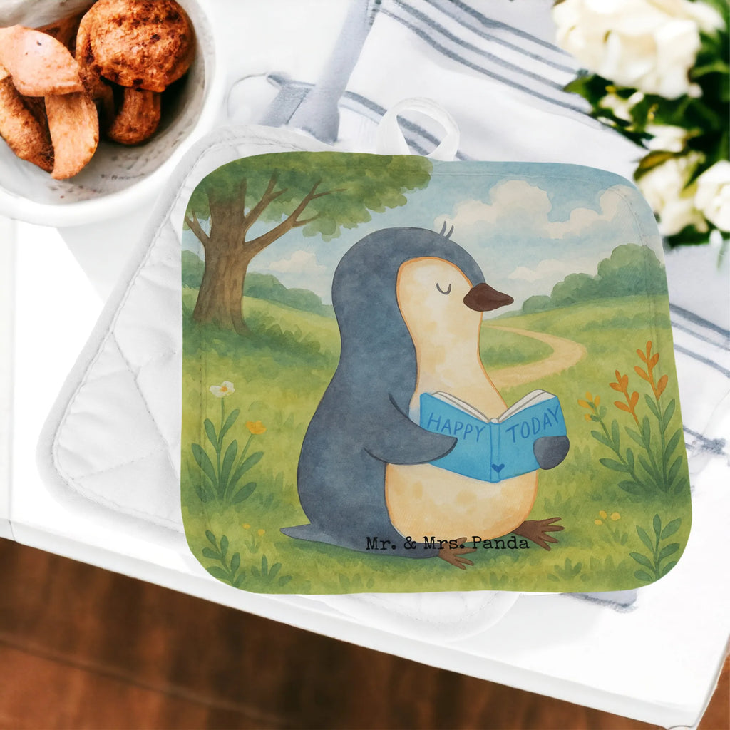 2er Set Topflappen  Pinguin Buch Design Topflappen, Topfuntersetzer, Ofenhandschuh, Topflappen Set, Topflappen lustig, Topflappen mit Spruch, Ofenhandschuhe, Topfhandschuhe, Topfhandschuh, Topflappenset, Topflappen 2er Set, Schöne Topflappen, Pinguin, Pinguine, Buch, Lesen, Bücherwurm, Nichtstun, Faulenzen, Ferien, Urlaub, Freizeit