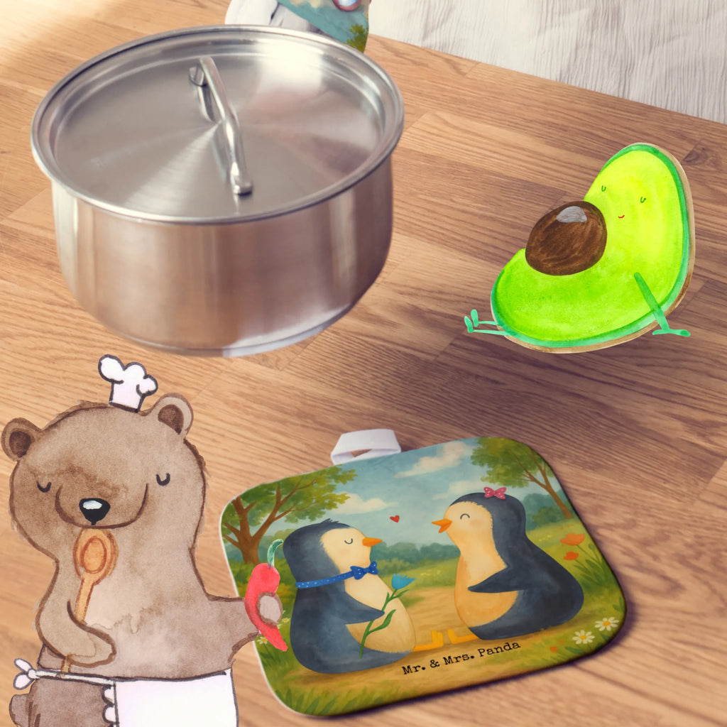 2er Set Topflappen  Pinguin Pärchen Design Topflappen, Topfuntersetzer, Ofenhandschuh, Topflappen Set, Topflappen lustig, Topflappen mit Spruch, Ofenhandschuhe, Topfhandschuhe, Topfhandschuh, Topflappenset, Topflappen 2er Set, Schöne Topflappen, Pinguin, Pinguine, Liebe, Liebespaar, Liebesbeweis, Liebesgeschenk, Verlobung, Jahrestag, Hochzeitstag, Hochzeit, Hochzeitsgeschenk, große Liebe, Traumpaar