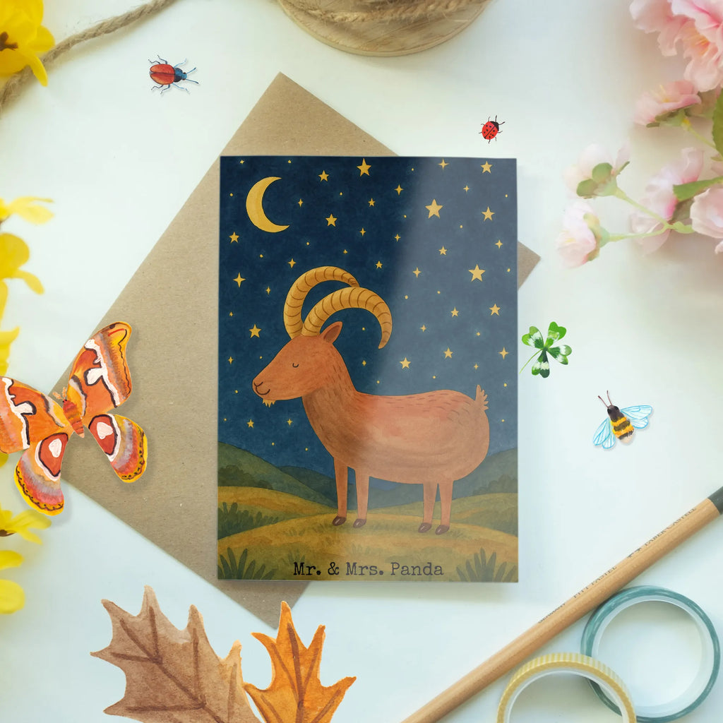 Grußkarte Sternzeichen Steinbock Design Grußkarte, Klappkarte, Einladungskarte, Glückwunschkarte, Hochzeitskarte, Geburtstagskarte, Karte, Ansichtskarten, Tierkreiszeichen, Sternzeichen, Horoskop, Astrologie, Aszendent, Steinböcke, Steinbock Geschenk, Steinbock Sternzeichen, Geschenk Dezember, Geschenk Januar, Geburtstag Dezember, Geburtstag Januar, Ziege, Bock