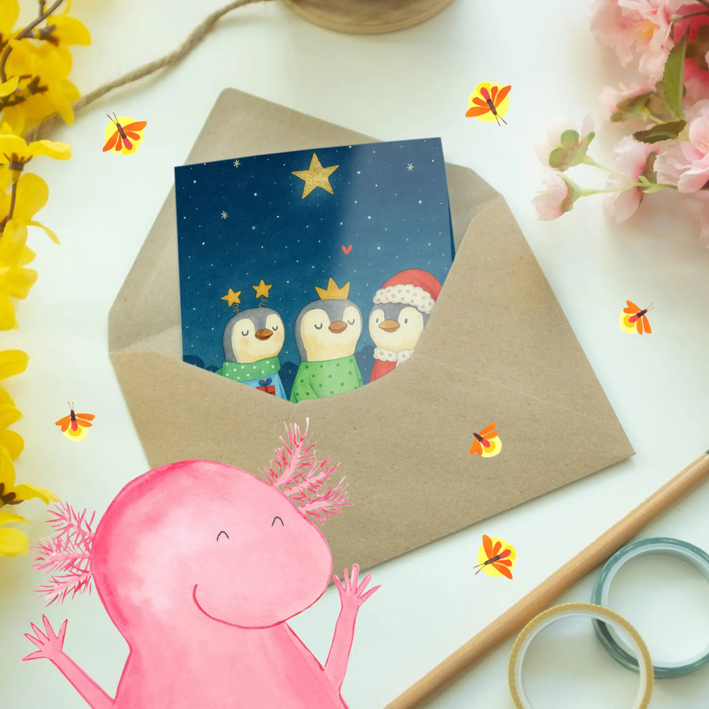 Grußkarte Winterzeit Heilige drei Könige Design Grußkarte, Klappkarte, Einladungskarte, Glückwunschkarte, Hochzeitskarte, Geburtstagskarte, Karte, Ansichtskarten, Winter, Weihnachten, Weihnachtsdeko, Nikolaus, Advent, Heiligabend, Wintermotiv, Weihnachtsmann, Heilige drei Könige, Weihnachtstage, Weihnachtszeit