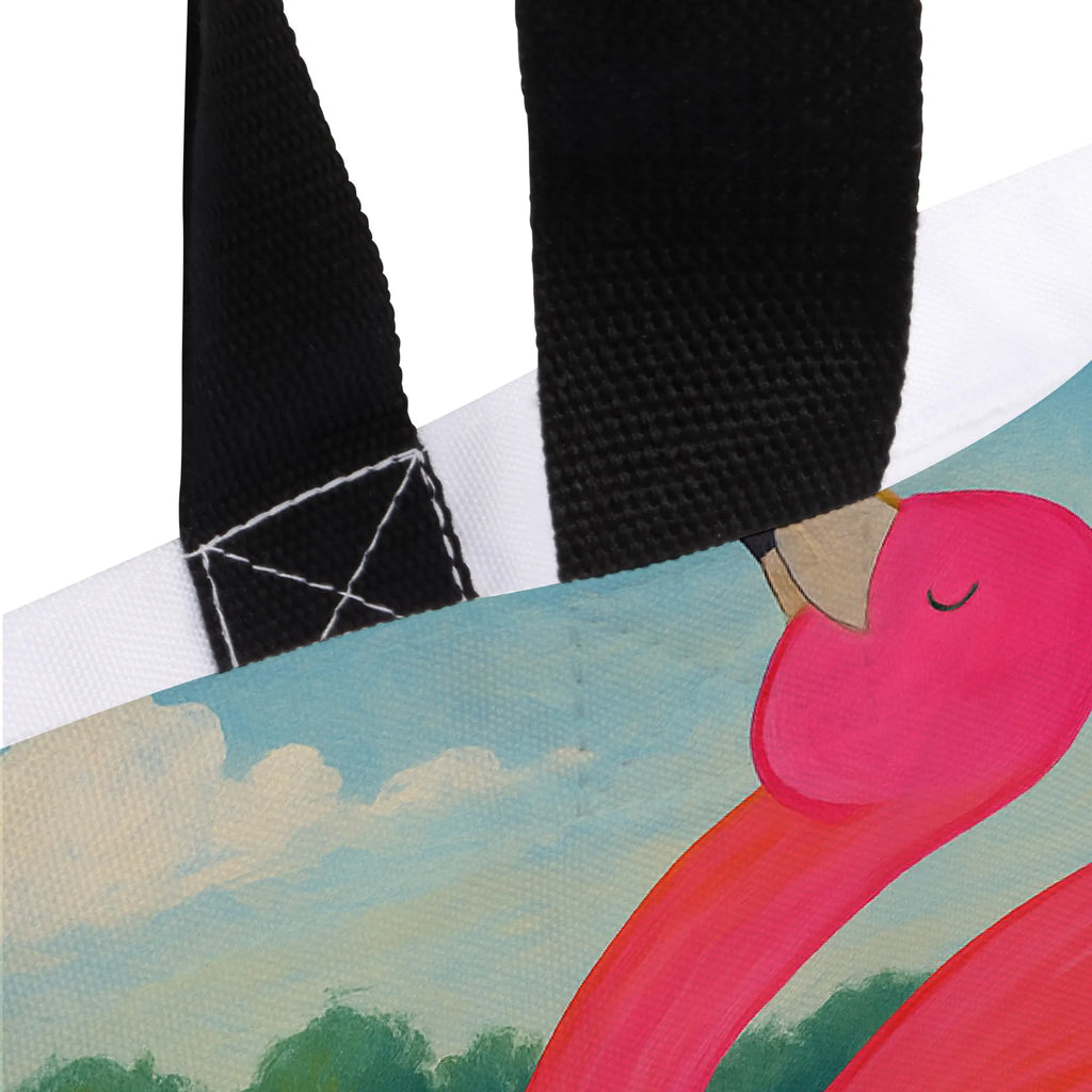 Shopper Flamingo Stolz Design Beutel, Einkaufstasche, Tasche, Strandtasche, Einkaufsbeutel, Shopper, Schultasche, Freizeittasche, Tragebeutel, Schulbeutel, Alltagstasche, Flamingo, stolz, Freude, Selbstliebe, Selbstakzeptanz, Freundin, beste Freundin, Tochter, Mama, Schwester