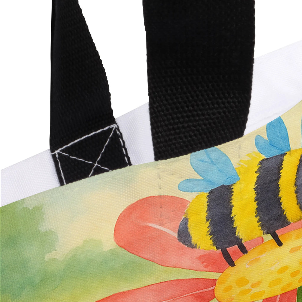 Shopper Hummel Blume Design Beutel, Einkaufstasche, Tasche, Strandtasche, Einkaufsbeutel, Shopper, Schultasche, Freizeittasche, Tragebeutel, Schulbeutel, Alltagstasche, Tiermotive, Gute Laune, lustige Sprüche, Tiere, Hummel, Blume, Wespe, Flauschig, Natur, Feld, Hummeln, Biene