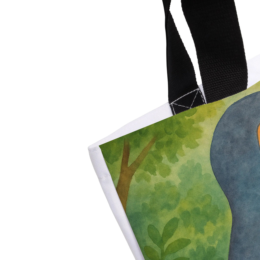 Shopper Pinguin Buch Design Beutel, Einkaufstasche, Tasche, Strandtasche, Einkaufsbeutel, Shopper, Schultasche, Freizeittasche, Tragebeutel, Schulbeutel, Alltagstasche, Pinguin, Pinguine, Buch, Lesen, Bücherwurm, Nichtstun, Faulenzen, Ferien, Urlaub, Freizeit