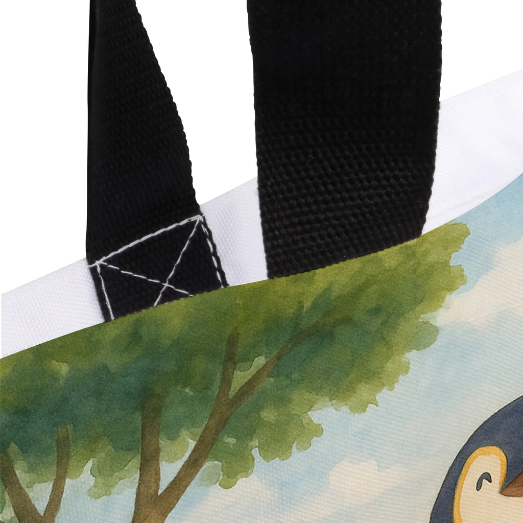 Shopper Pinguin Luftballon Design Beutel, Einkaufstasche, Tasche, Strandtasche, Einkaufsbeutel, Shopper, Schultasche, Freizeittasche, Tragebeutel, Schulbeutel, Alltagstasche, Pinguin, Pinguine, Luftballon, Tagträume, Lebenslust, Geschenk Freundin, Geschenkidee, beste Freundin, Motivation, Neustart, neues Leben, Liebe, Glück