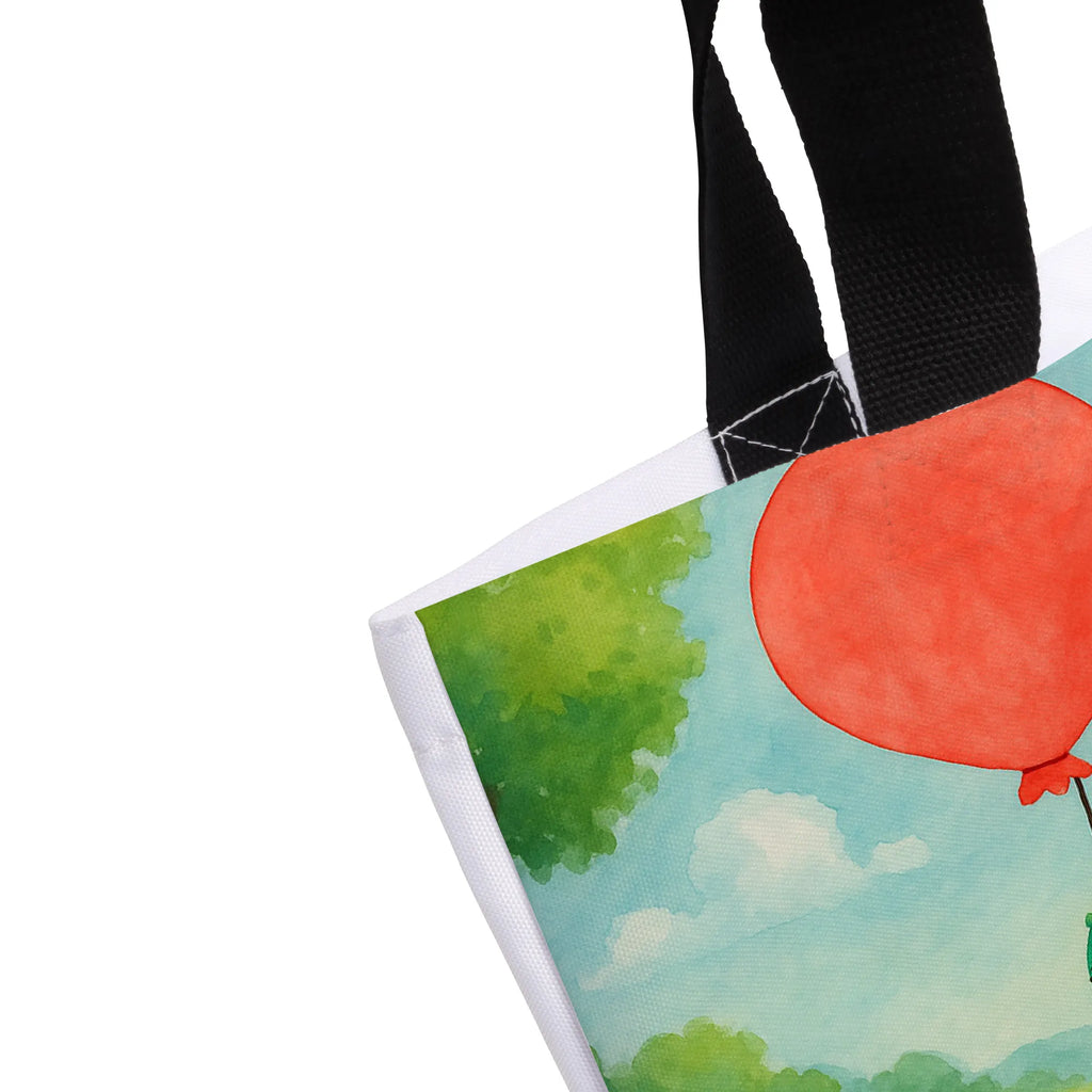 Shopper Schildkröte Luftballon Design Beutel, Einkaufstasche, Tasche, Strandtasche, Einkaufsbeutel, Shopper, Schultasche, Freizeittasche, Tragebeutel, Schulbeutel, Alltagstasche, Schildkröte, Schildkröten, Mutausbruch, Motivation, Motivationsspruch