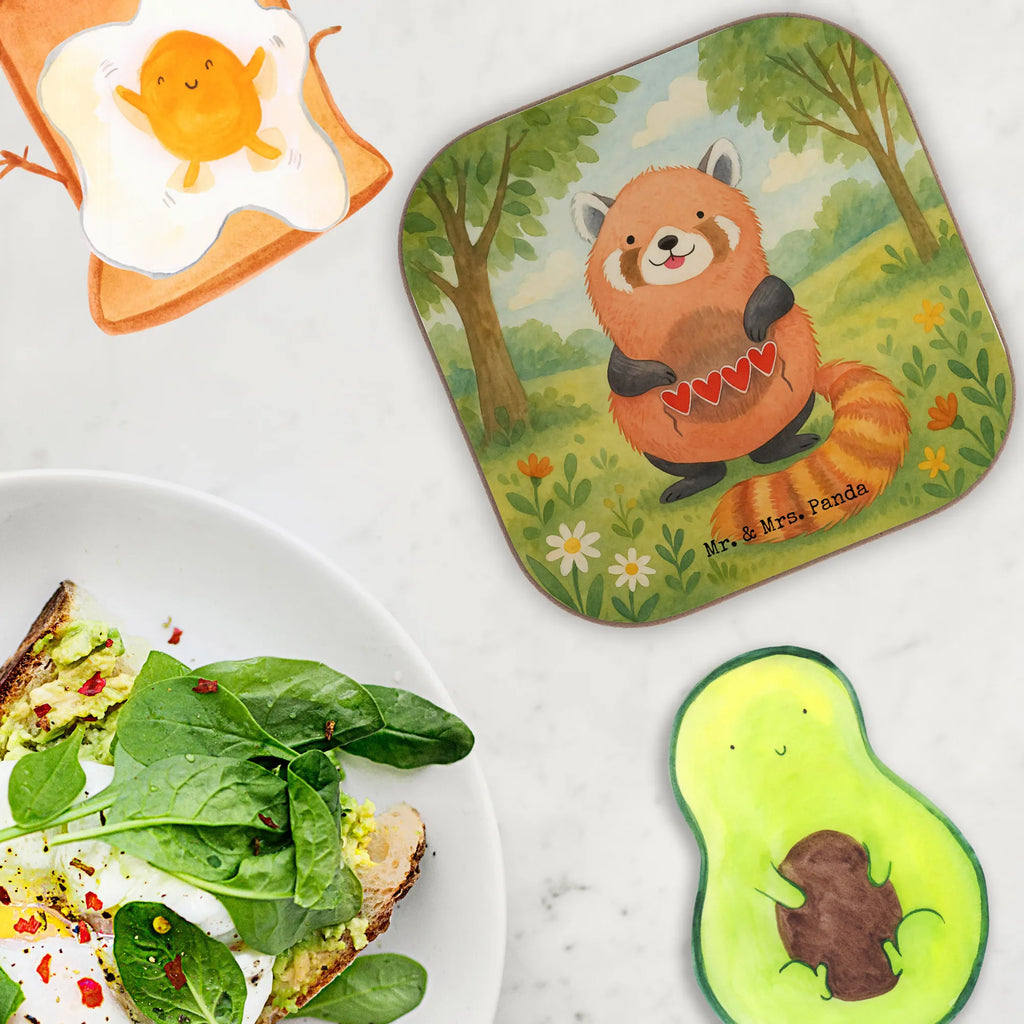 Untersetzer Roter Panda Design Untersetzer, Bierdeckel, Glasuntersetzer, Untersetzer Gläser, Getränkeuntersetzer, Untersetzer aus Holz, Untersetzer für Gläser, Korkuntersetzer, Untersetzer Holz, Holzuntersetzer, Tassen Untersetzer, Untersetzer Design, Tiermotive, Gute Laune, lustige Sprüche, Tiere, Panda, Liebe, Rot, Herz, Liebling, Lieblingsmensch