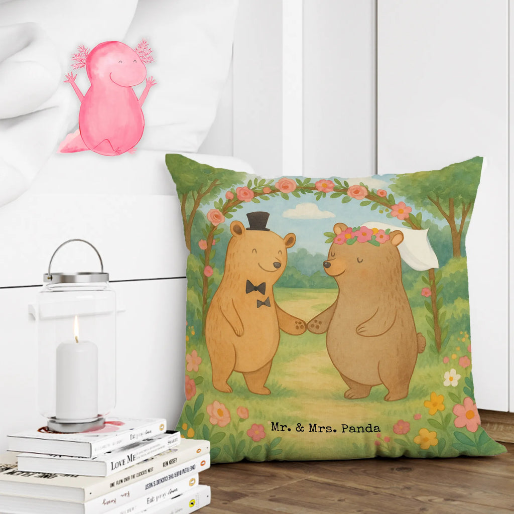 40x40 Kissen Bären Heirat Design Kissenhülle, Kopfkissen, Sofakissen, Dekokissen, Motivkissen, sofakissen, sitzkissen, Kissen, Kissenbezüge, Kissenbezug 40x40, Kissen 40x40, Kissenhülle 40x40, Zierkissen, Couchkissen, Dekokissen Sofa, Sofakissen 40x40, Dekokissen 40x40, Kopfkissen 40x40, Kissen 40x40 Waschbar, Hochzeit, Hochzeitsgeschenk, Ehe, Hochzeitsfeier, Trauung, Trauungsgeschenk, Hochzeitskarte, Verlobungsfeier, Verlobungsgeschenk, Hochzeitsgeschenkideen, Hochzeitsgeschenke für Brautpaar, Hochzeitstag, Geschenk zur Hochzeit