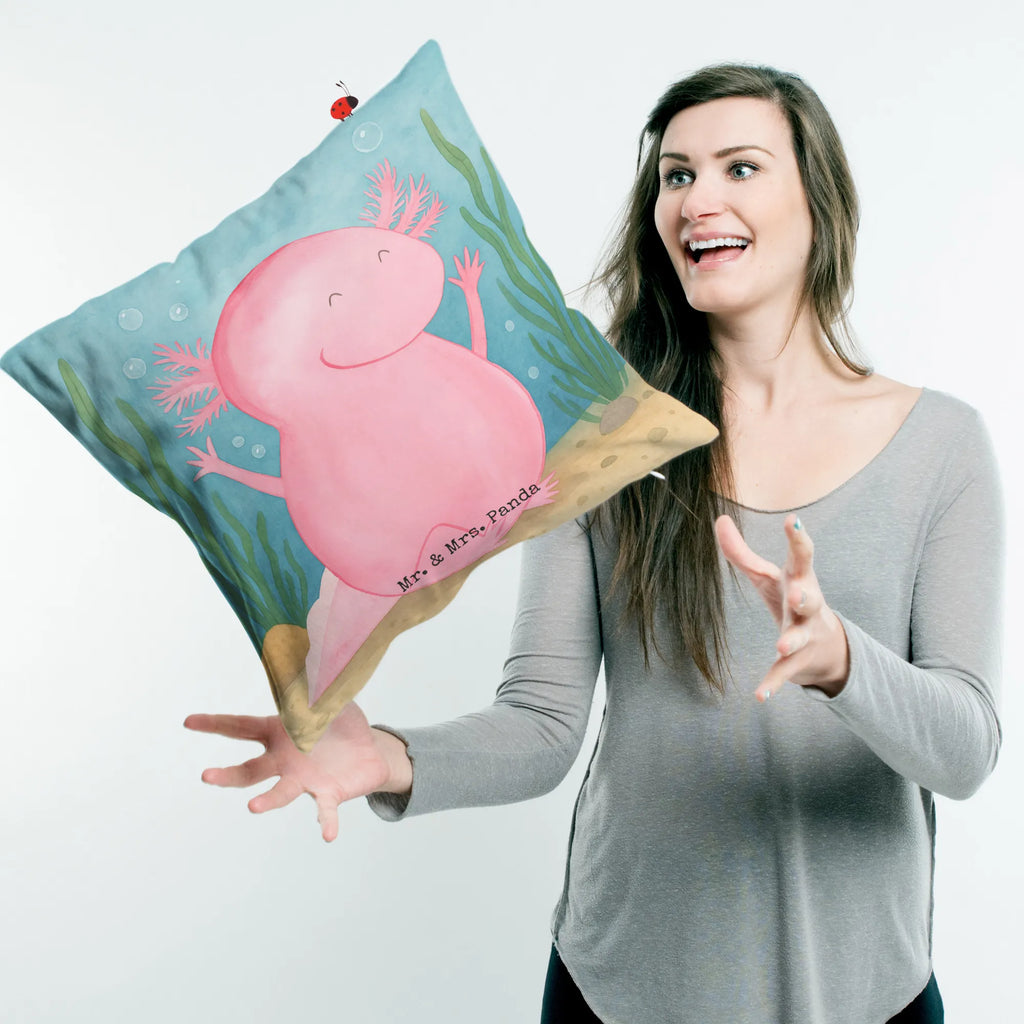 40x40 Kissen Axolotl Hurra Design Kissenhülle, Kopfkissen, Sofakissen, Dekokissen, Motivkissen, sofakissen, sitzkissen, Kissen, Kissenbezüge, Kissenbezug 40x40, Kissen 40x40, Kissenhülle 40x40, Zierkissen, Couchkissen, Dekokissen Sofa, Sofakissen 40x40, Dekokissen 40x40, Kopfkissen 40x40, Kissen 40x40 Waschbar, Axolotl, Molch, Axolot, Schwanzlurch, Lurch, Lurche, fröhlich, Spaß, Freude, Motivation, Zufriedenheit