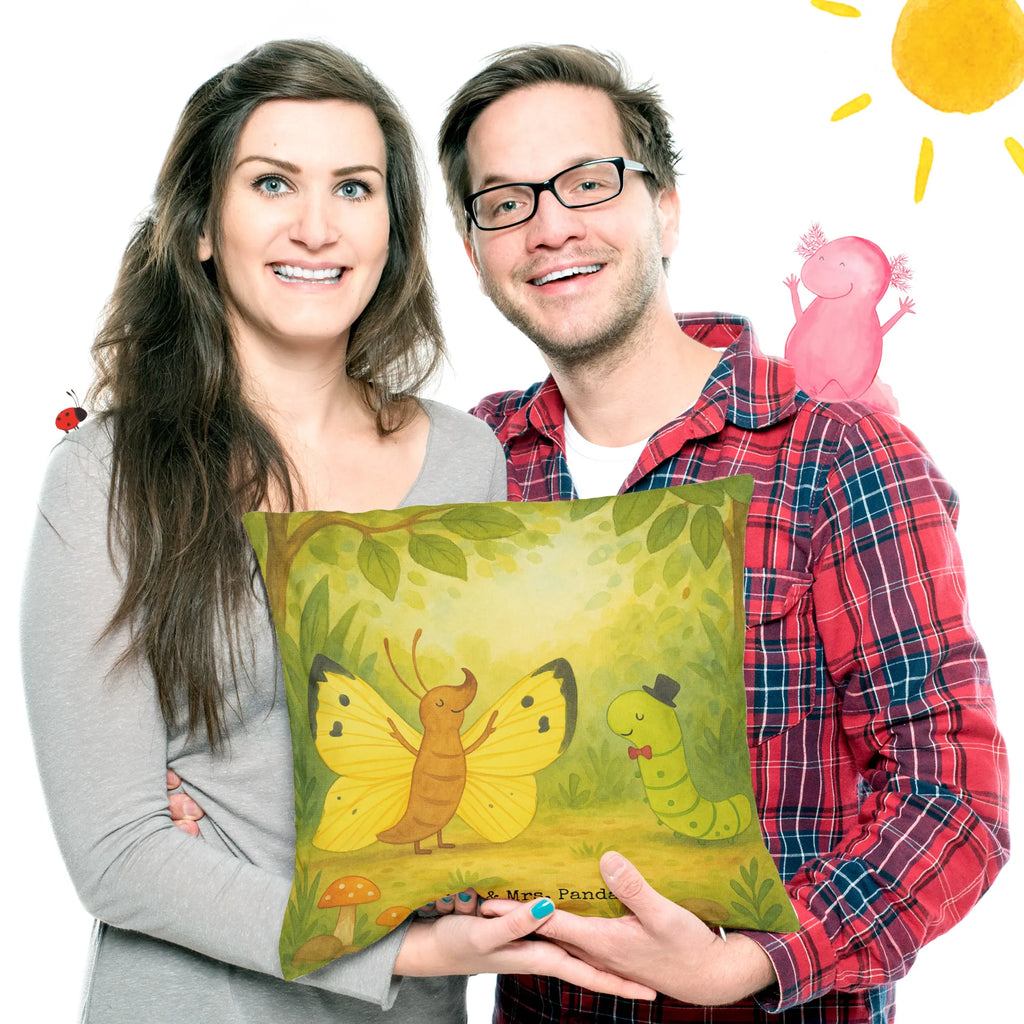 40x40 Kissen Raupe Schmetterling Design Kissenhülle, Kopfkissen, Sofakissen, Dekokissen, Motivkissen, sofakissen, sitzkissen, Kissen, Kissenbezüge, Kissenbezug 40x40, Kissen 40x40, Kissenhülle 40x40, Zierkissen, Couchkissen, Dekokissen Sofa, Sofakissen 40x40, Dekokissen 40x40, Kopfkissen 40x40, Kissen 40x40 Waschbar, Tiermotive, Gute Laune, lustige Sprüche, Tiere, Raupe, Schmetterling, Zitronenfalter, Entwicklung, Erwachsen werden, Kokon, Hut, Hütchen, Schönheit, Aufwachsen