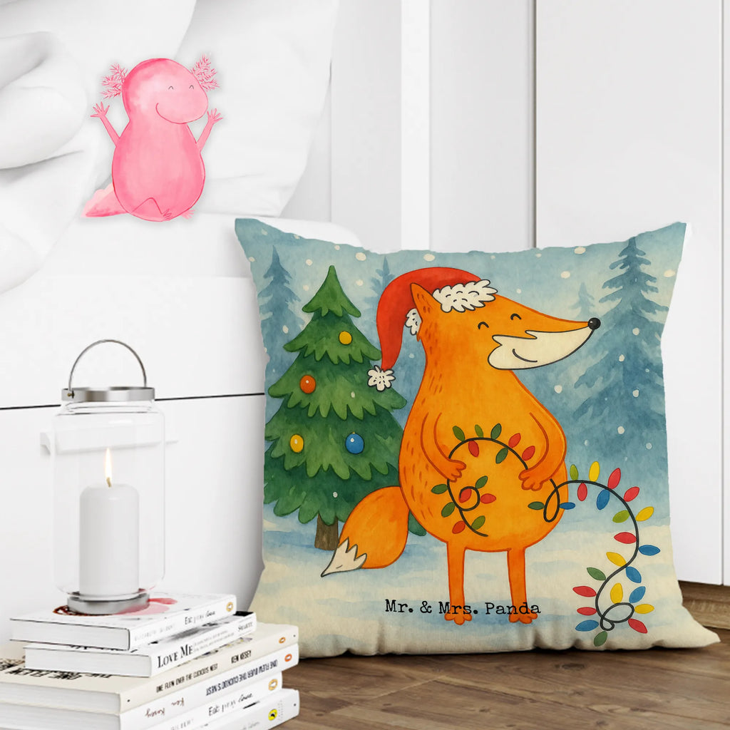 40x40 Kissen Fuchs Weihnachten Design Kissenhülle, Kopfkissen, Sofakissen, Dekokissen, Motivkissen, sofakissen, sitzkissen, Kissen, Kissenbezüge, Kissenbezug 40x40, Kissen 40x40, Kissenhülle 40x40, Zierkissen, Couchkissen, Dekokissen Sofa, Sofakissen 40x40, Dekokissen 40x40, Kopfkissen 40x40, Kissen 40x40 Waschbar, Winter, Weihnachten, Weihnachtsdeko, Nikolaus, Advent, Heiligabend, Wintermotiv, Fuchs, Füchse, Spruch schön, Geschenk Weihnachten, Weihnachtsmann, Weihnachtszeit