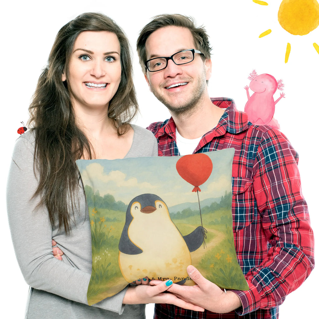 40x40 Kissen Pinguin Luftballon Design Zierkissen, Kopfkissen, Sofakissen, Motivkissen, Kissen 40x40, Kissen, Kissen 40x40 Waschbar, Kissenhülle, Sofakissen 40x40, Dekokissen 40x40, Kissenbezüge, Dekokissen, Kissenbezug 40x40, Kopfkissen 40x40, sitzkissen, Dekokissen Sofa, sofakissen, Couchkissen, Kissenhülle 40x40, Pinguin, Tagträume, Luftballon, Geschenkidee, Neustart, Motivation, beste Freundin, Lebenslust, Pinguine, neues Leben, Geschenk Freundin, Glück, Liebe
