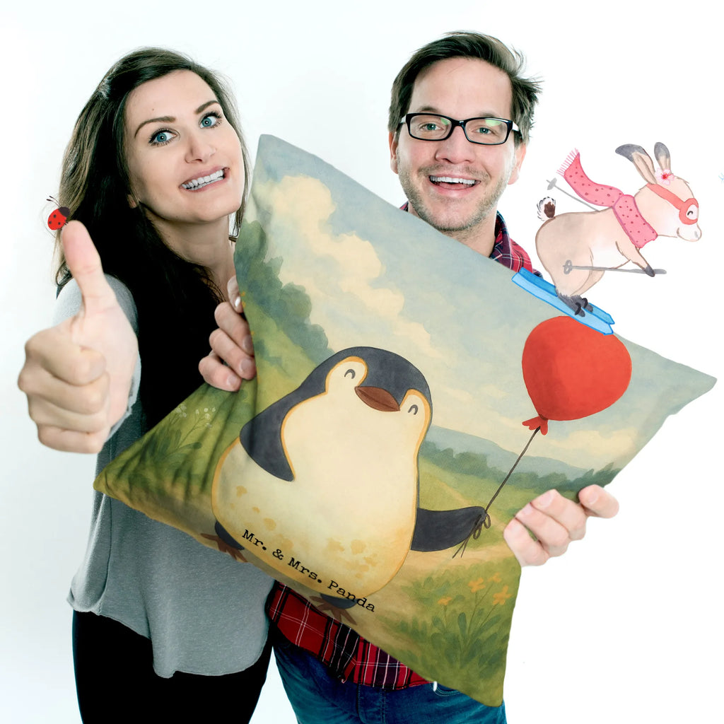 40x40 Kissen Pinguin Luftballon Design Zierkissen, Kopfkissen, Sofakissen, Motivkissen, Kissen 40x40, Kissen, Kissen 40x40 Waschbar, Kissenhülle, Sofakissen 40x40, Dekokissen 40x40, Kissenbezüge, Dekokissen, Kissenbezug 40x40, Kopfkissen 40x40, sitzkissen, Dekokissen Sofa, sofakissen, Couchkissen, Kissenhülle 40x40, Pinguin, Tagträume, Luftballon, Geschenkidee, Neustart, Motivation, beste Freundin, Lebenslust, Pinguine, neues Leben, Geschenk Freundin, Glück, Liebe