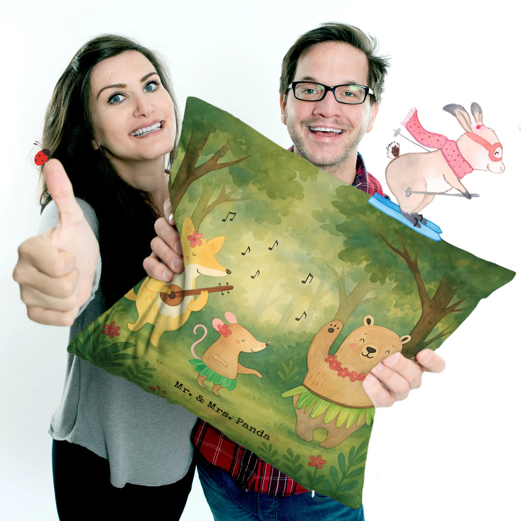 40x40 Kissen Waldtiere Aloha Design Kissenhülle, Kopfkissen, Sofakissen, Dekokissen, Motivkissen, sofakissen, sitzkissen, Kissen, Kissenbezüge, Kissenbezug 40x40, Kissen 40x40, Kissenhülle 40x40, Zierkissen, Couchkissen, Dekokissen Sofa, Sofakissen 40x40, Dekokissen 40x40, Kopfkissen 40x40, Kissen 40x40 Waschbar, Tiermotive, Gute Laune, lustige Sprüche, Tiere, Wald, Waldtiere, Musik, Aloha, Bär, Hase, Igel, Tanzen, Leben, Lachen