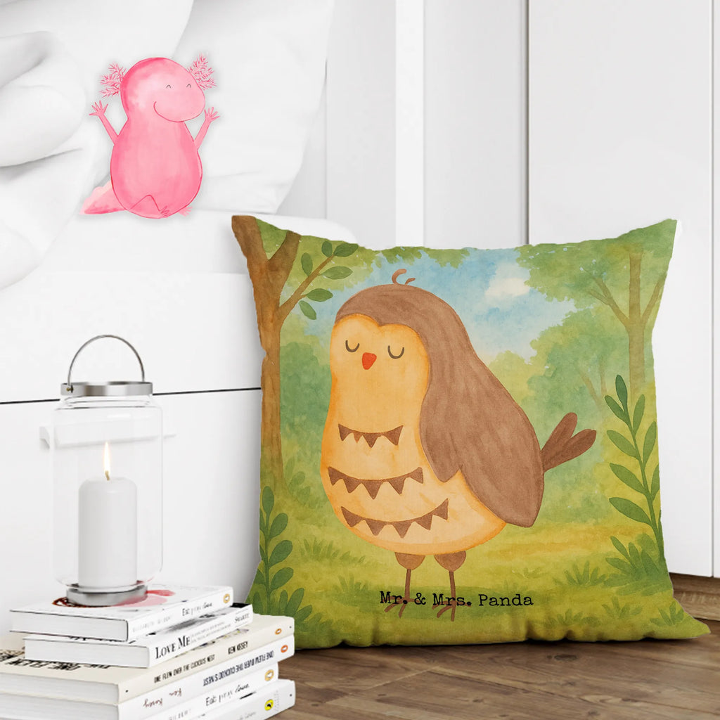 40x40 Kissen Eule Zufrieden Design Kissenhülle, Kopfkissen, Sofakissen, Dekokissen, Motivkissen, sofakissen, sitzkissen, Kissen, Kissenbezüge, Kissenbezug 40x40, Kissen 40x40, Kissenhülle 40x40, Zierkissen, Couchkissen, Dekokissen Sofa, Sofakissen 40x40, Dekokissen 40x40, Kopfkissen 40x40, Kissen 40x40 Waschbar, Eule, Eule Spruch, Eule deko, Owl, Liebe Spruch, Romantisch, Wortspiel lustig, Spruch schön, Geschenk Hochzeitstag