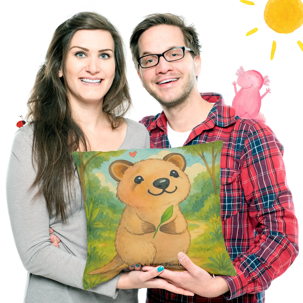 40x40 Kissen Quokka Happy Design Kissenhülle, Kopfkissen, Sofakissen, Dekokissen, Motivkissen, sofakissen, sitzkissen, Kissen, Kissenbezüge, Kissenbezug 40x40, Kissen 40x40, Kissenhülle 40x40, Zierkissen, Couchkissen, Dekokissen Sofa, Sofakissen 40x40, Dekokissen 40x40, Kopfkissen 40x40, Kissen 40x40 Waschbar, Tiermotive, Gute Laune, lustige Sprüche, Tiere, Quokka, Verschieben, Aufschieberitis, Lustiger Spruch, Niedliches Tier, Dinge erledigen