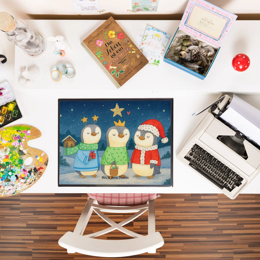 Schreibtischunterlage Winterzeit Heilige drei Könige Design Schreibunterlage, Schreibtischauflage, Bürobedarf, Büroartikel, Schreibwaren, Schreibtisch Unterlagen, Schreibtischunterlage Groß, Winter, Weihnachten, Weihnachtsdeko, Nikolaus, Advent, Heiligabend, Wintermotiv, Weihnachtsmann, Heilige drei Könige, Weihnachtstage, Weihnachtszeit